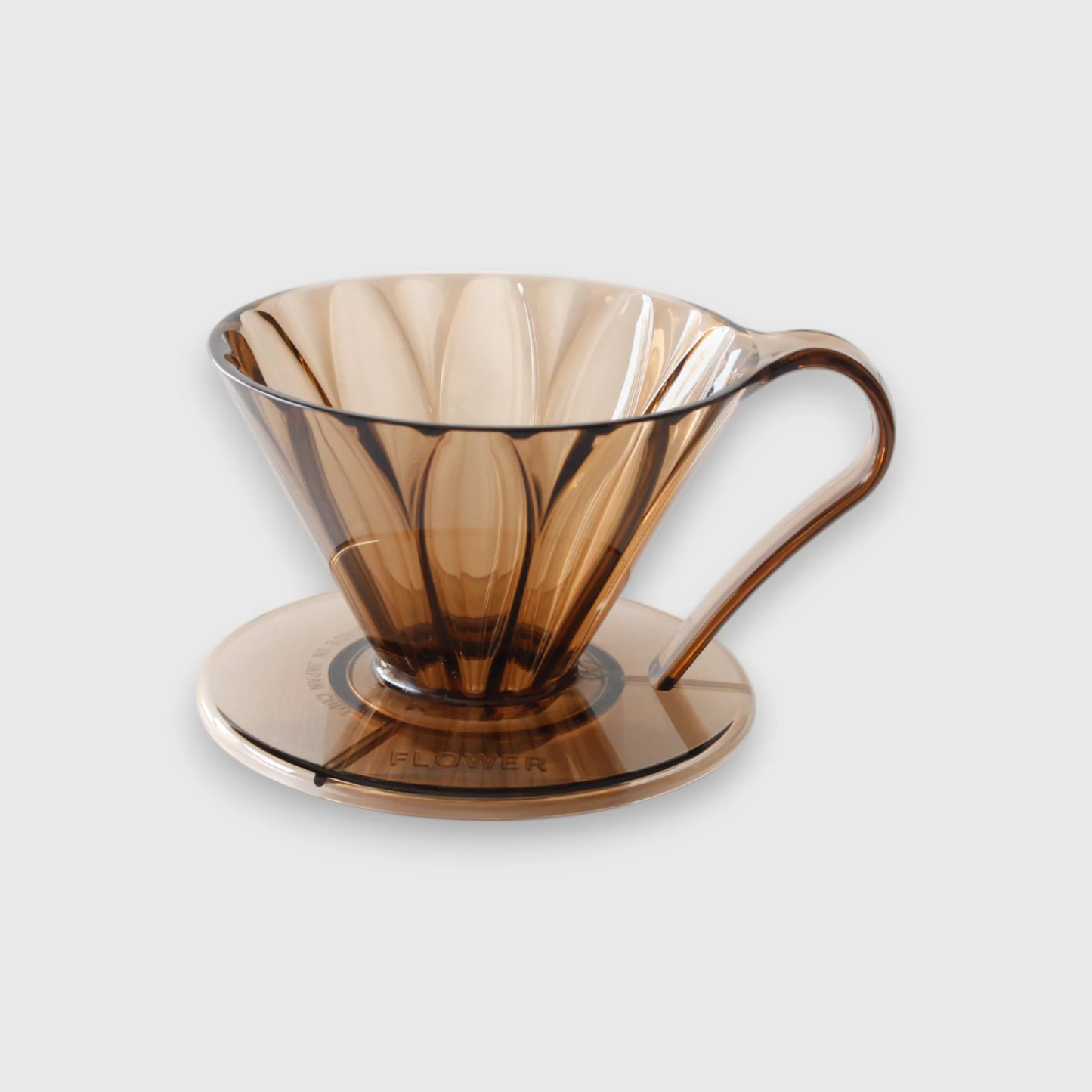 CAFEC Tritan FLOWER DRIPPER - Clear Pink Brown
