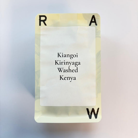 Raw Sugar Roast KENYA - Kiangoi Kirinyaga - Washed
